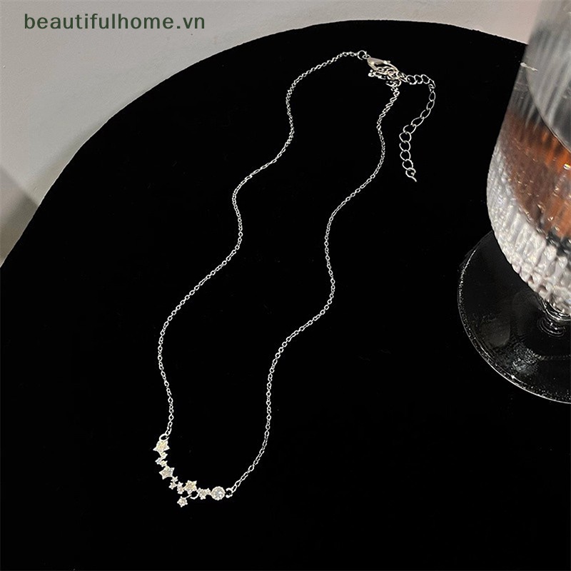 [beautifulhome] Vòng Cổ Hoa Nhỏ Nhẹ Phong Cách Âu Mỹ Thời Trang Cho Nữ [beauty]