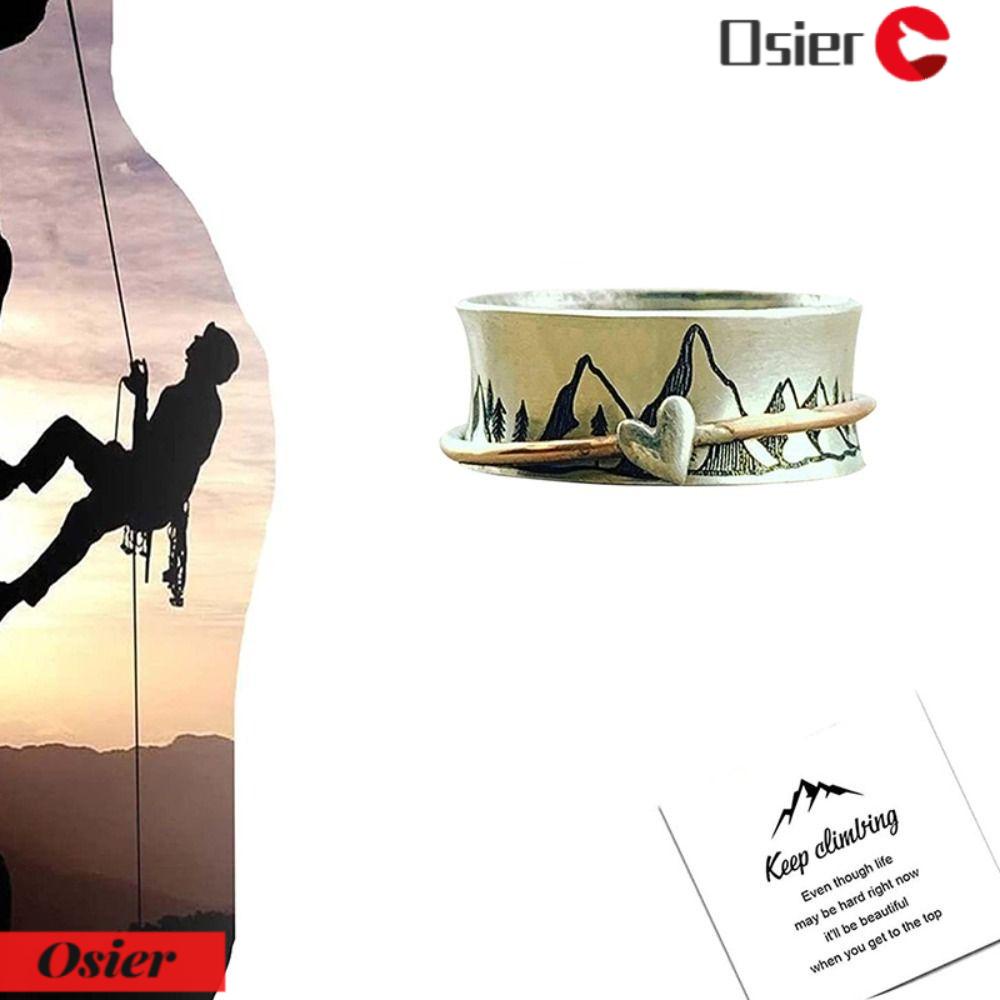 Osier1 Giữ Leo Núi|Nhẫn Kim Loại Thời Trang Cổ Điển