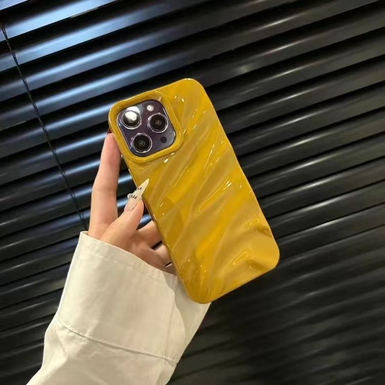 Ốp Điện Thoại TPU Dẻo Họa Tiết Gợn Sóng Nước 3D Thời Trang Chống Sốc / Bụi Bẩn Cho iPhone 11 iPhone 14 13 12 Pro Max