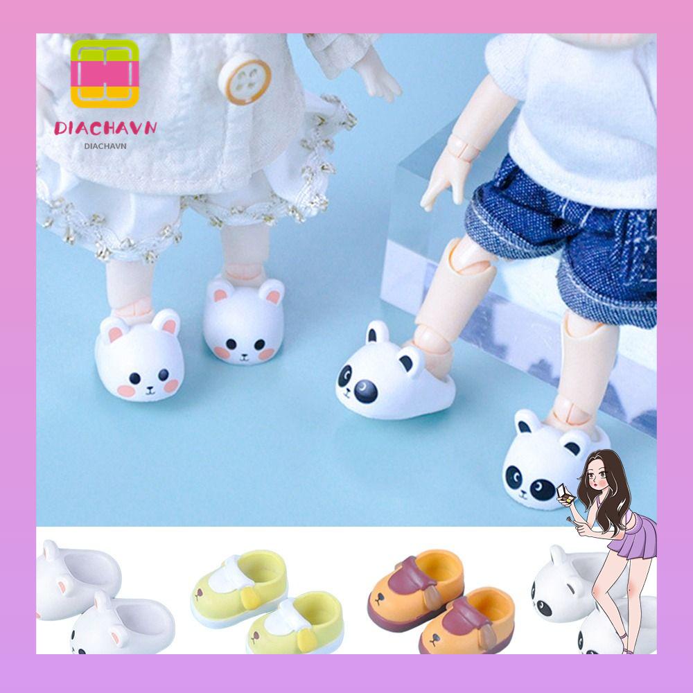 Dép Cao Gót Thiết Kế Xinh Xắn Thời Trang Cao Cấp Cho Búp Bê