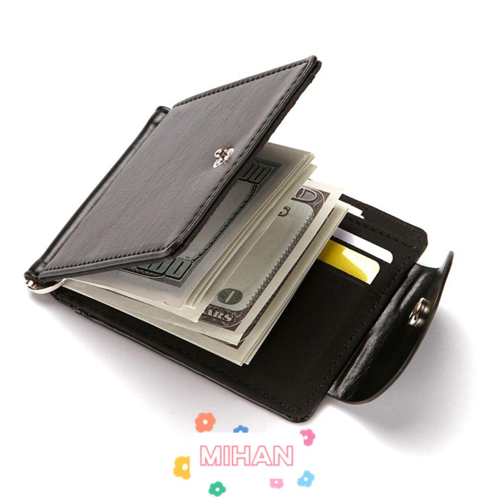 Ví Da PU Gập Đôi Phong Cách Cổ Điển MIHAN1