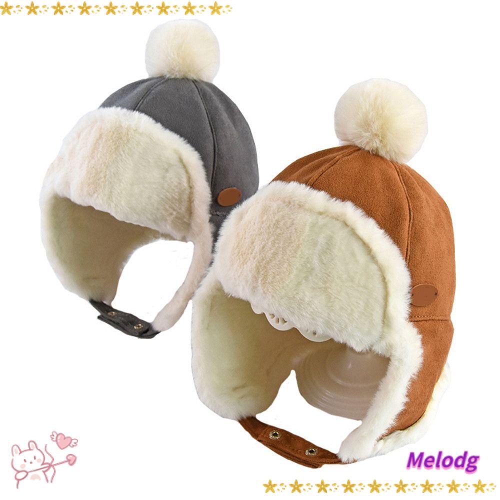 MELODG Mũ Lông Dày Dặn Giữ Ấm Dành Cho Bé