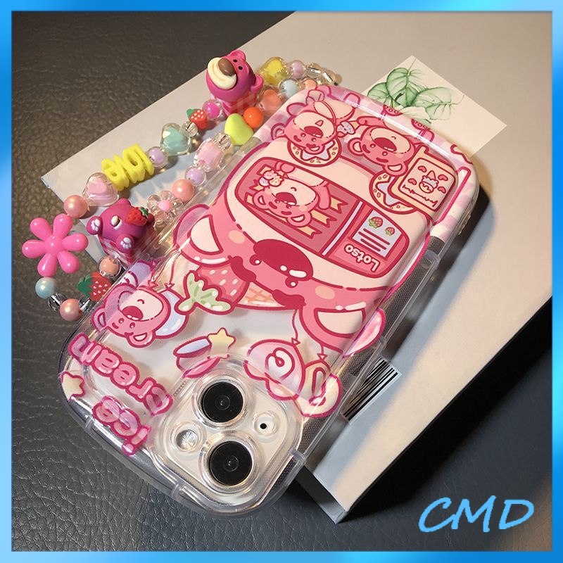 Ốp lưng iphone Điện Thoại Phim hoạt hình gấu dâu tây, TV, xà phòng, máy ảnh chống chấn động, vỏ điện thoại silicon Cho Iphone 6 / 6S / 6splus / se / 7 / 7plus / 8 / 8plus / X / xs / xsmax / 11 / 12 / 13 / 14 / Plus / Pro / Pro Max-425