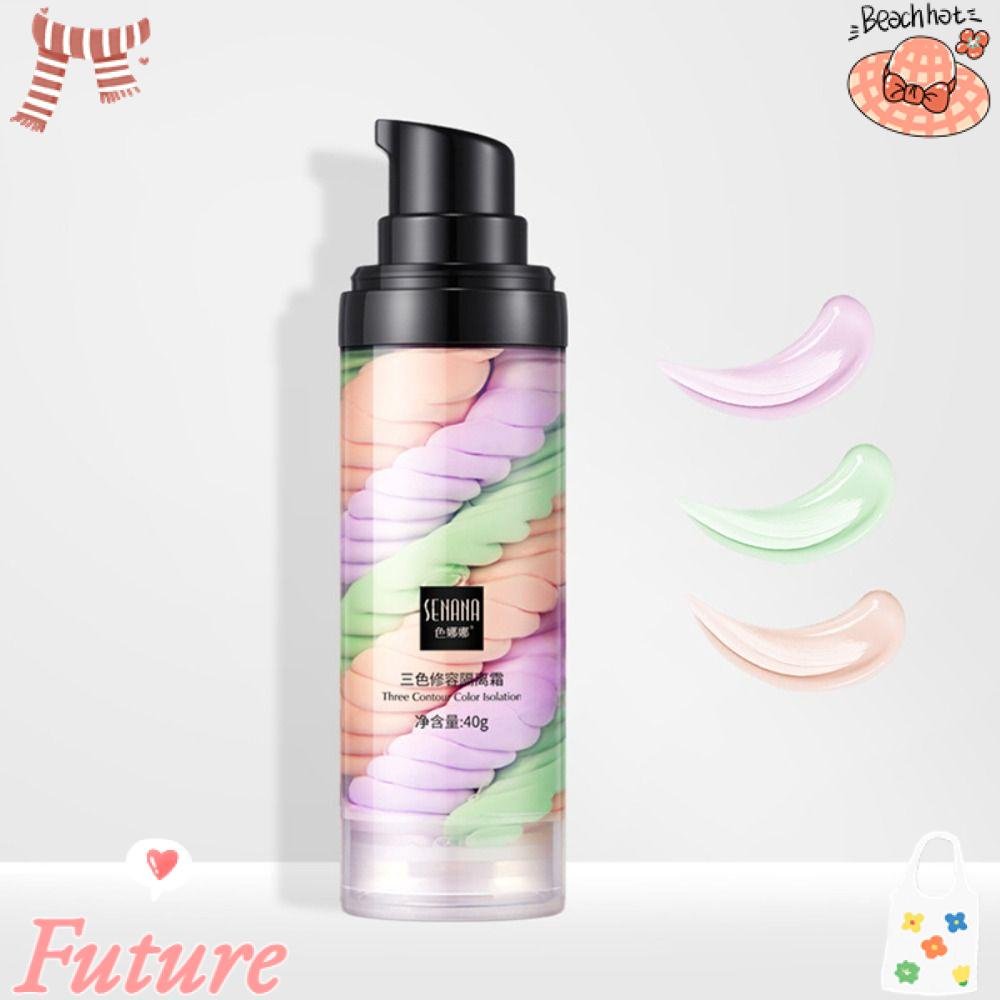 Kem Che Khuyết Điểm Ba Màu Sắc Kháng Nước Lâu Trôi Kiềm Dầu Bảo Vệ Sức Khỏe