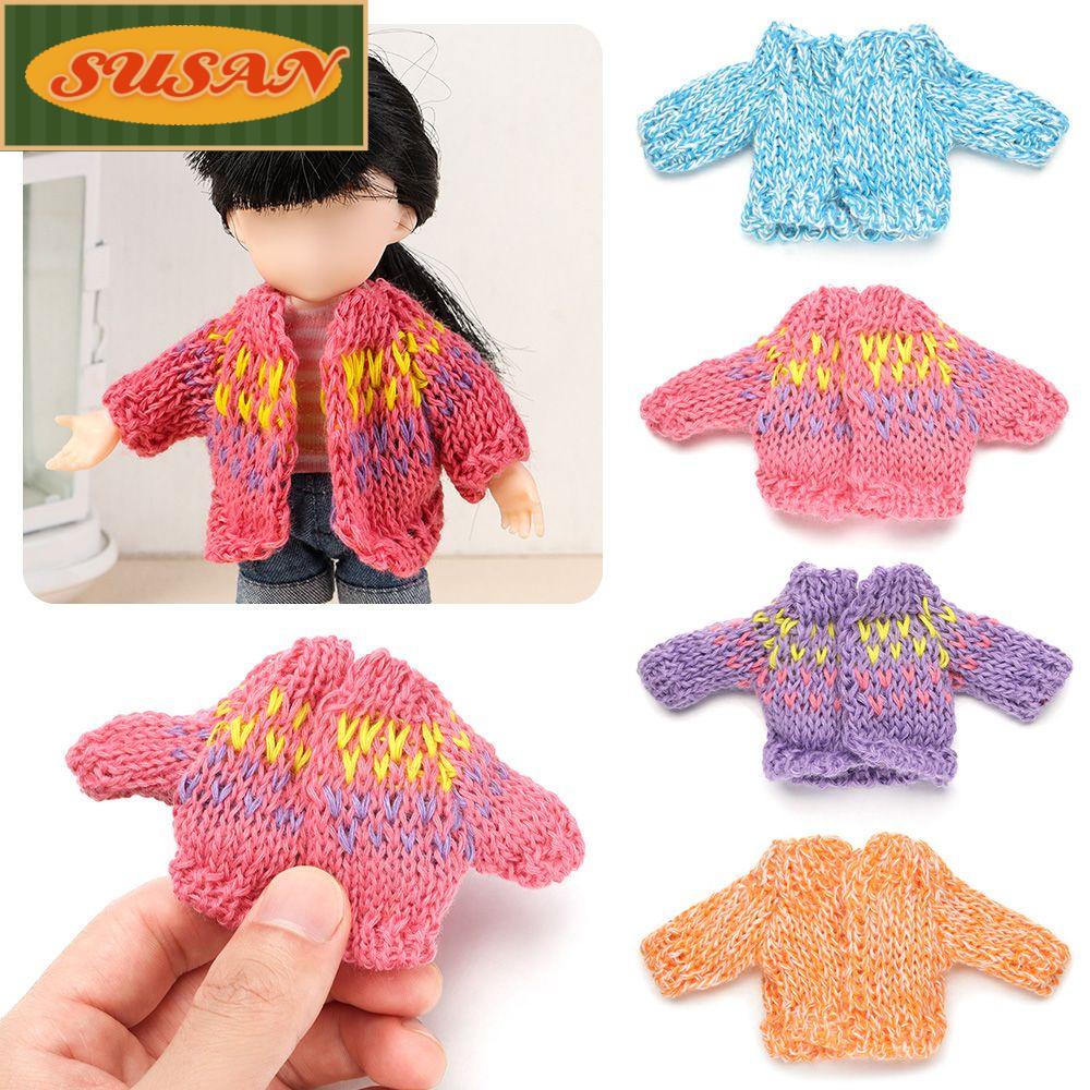 Áo Sweater Dệt Kim Mini Nhiều Màu Sắc Cho Búp Bê SUSANS