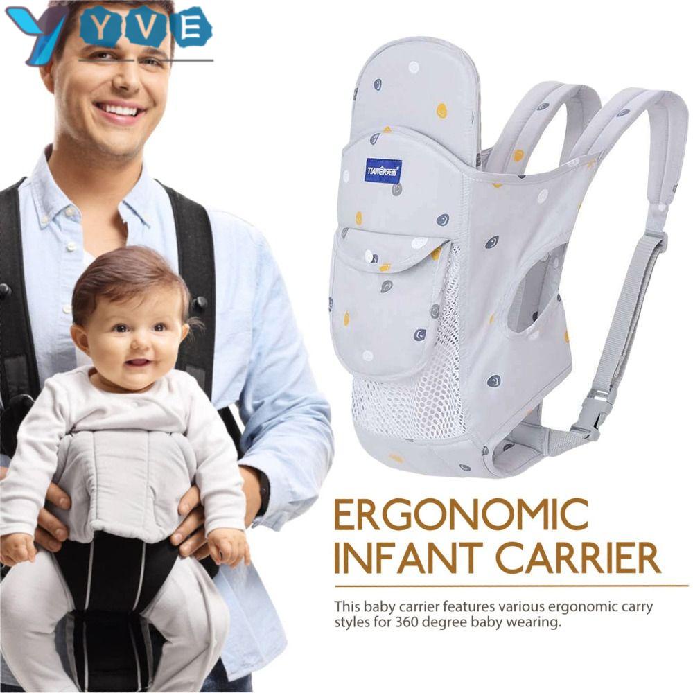 Đai Địu Em Bé Bằng Polyester Cotton Thiết Kế Tiện Dụng