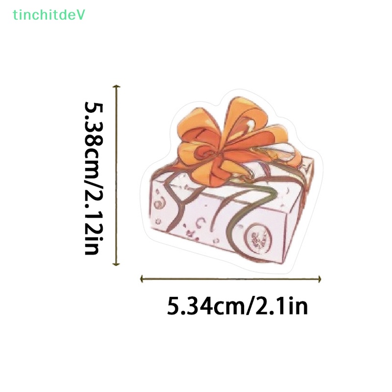 Bộ 50 Miếng Dán Họa Tiết Hoạt Hình Dễ Thương Trang Trí Sổ Tay / Guitar