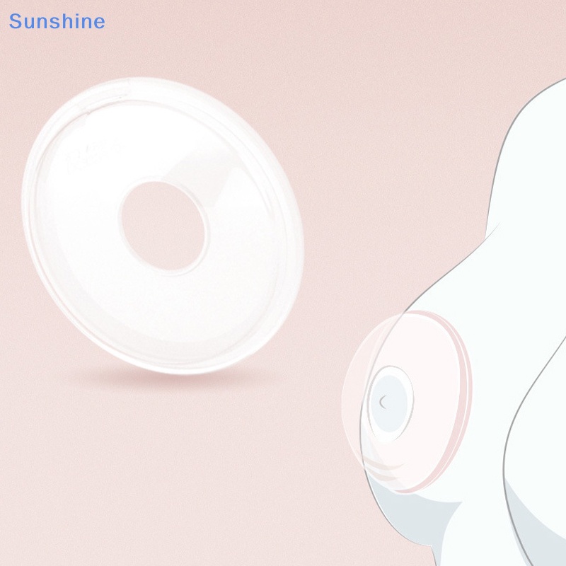 1 / 2 Cốc Sữa Bằng Silicon Chống Rò Rỉ Tiện Dụng