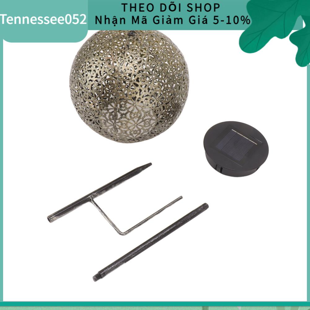 Tennessee052 Đèn năng lượng mặt trời LED sân vườn trang trí Thiết kế rỗng Con đường Cảnh quan Ánh sáng trong lòng đất