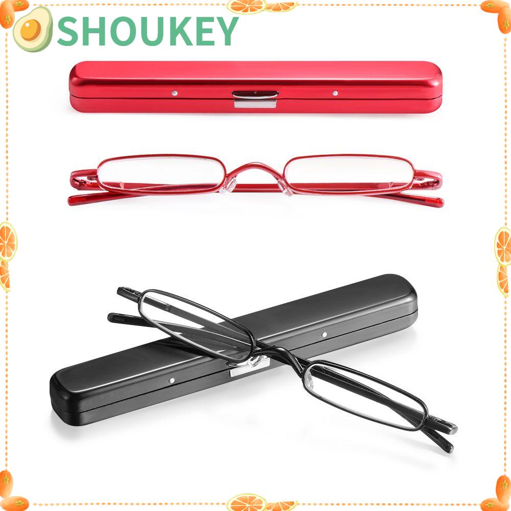 Kính Đọc Sách Mini Gọng Kim Loại Mỏng Nhẹ Thời Trang Cho Nam Và Nữ