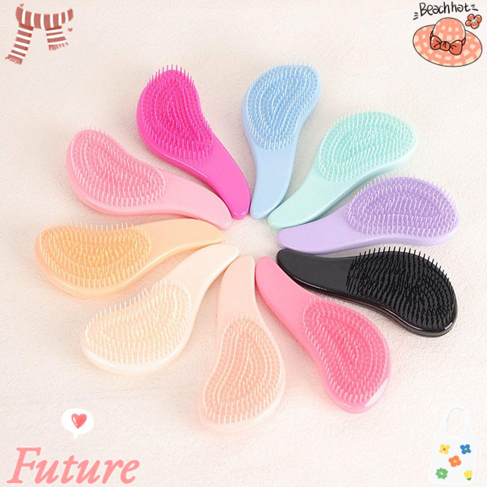 Bộ 2 Lược Gội Đầu Chống Thắt Nút Chuyên Dụng Cho Salon Làm Tóc