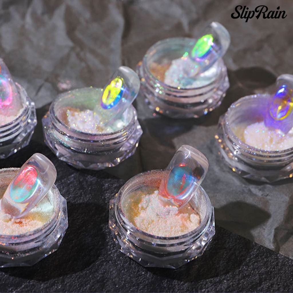 ❀Bột Nhũ Kim Tuyến Màu Neon Dùng Để Trang Trí Móng Nghệ Thuật