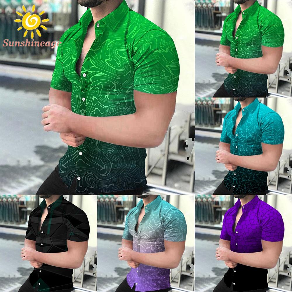 Áo Thun Tay Ngắn Chất Liệu Polyester Thoáng Khí In Họa Tiết Độc Đáo Thời Trang Cho