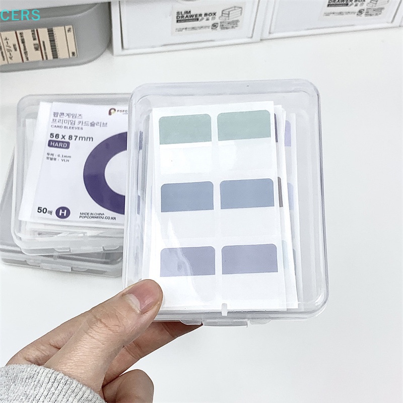 Hộp Đựng Thẻ Trong Suốt Để Bàn Tiện Dụng