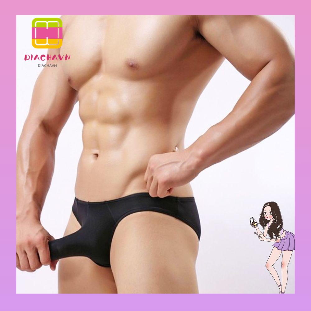 DIACHAVN Quần Lót Lụa Thoáng Khí Gợi Cảm Cho Nam