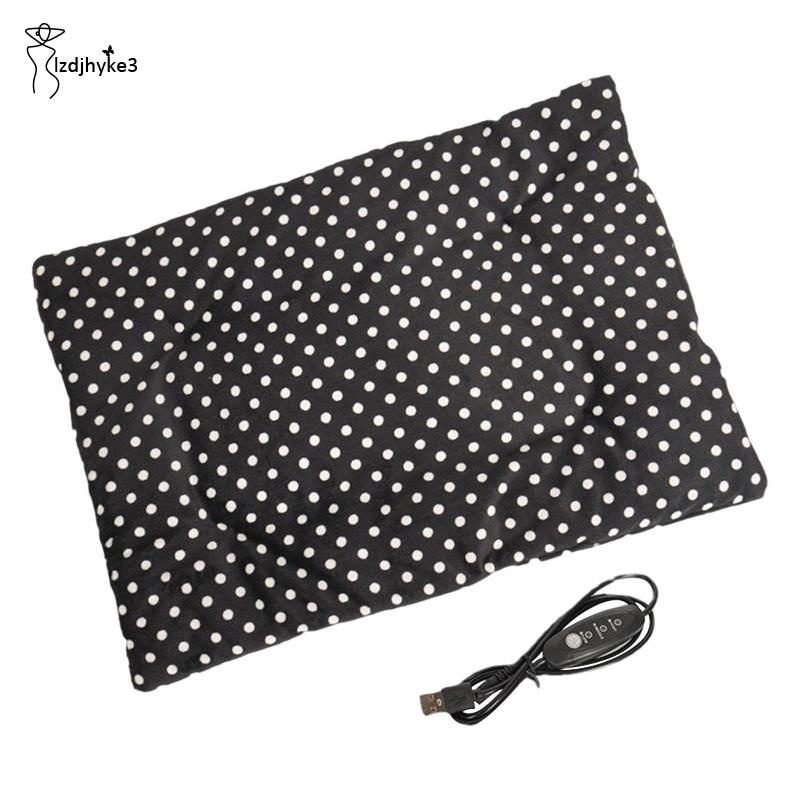 Đệm Sưởi Ấm Cho Thú Cưng lzdjhyke3 Thiết Kế Nhỏ Gọn Tùy Chỉnh 3 Chế Độ Tiện Dụng