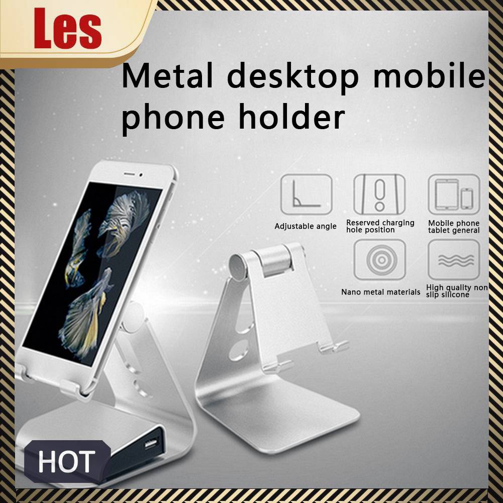 Giá Đỡ Điện Thoại / Máy Tính Bảng Bằng Hợp Kim Nhôm Tiện Dụng