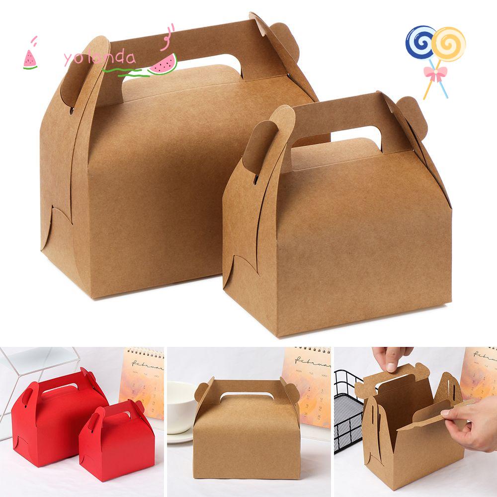 YOLA Set 5 Giá Đỡ Bánh Kem 2 Kích Thước 5 Màu Có Tay Cầm Tiện Dụng Trang Trí Nhà Cửa