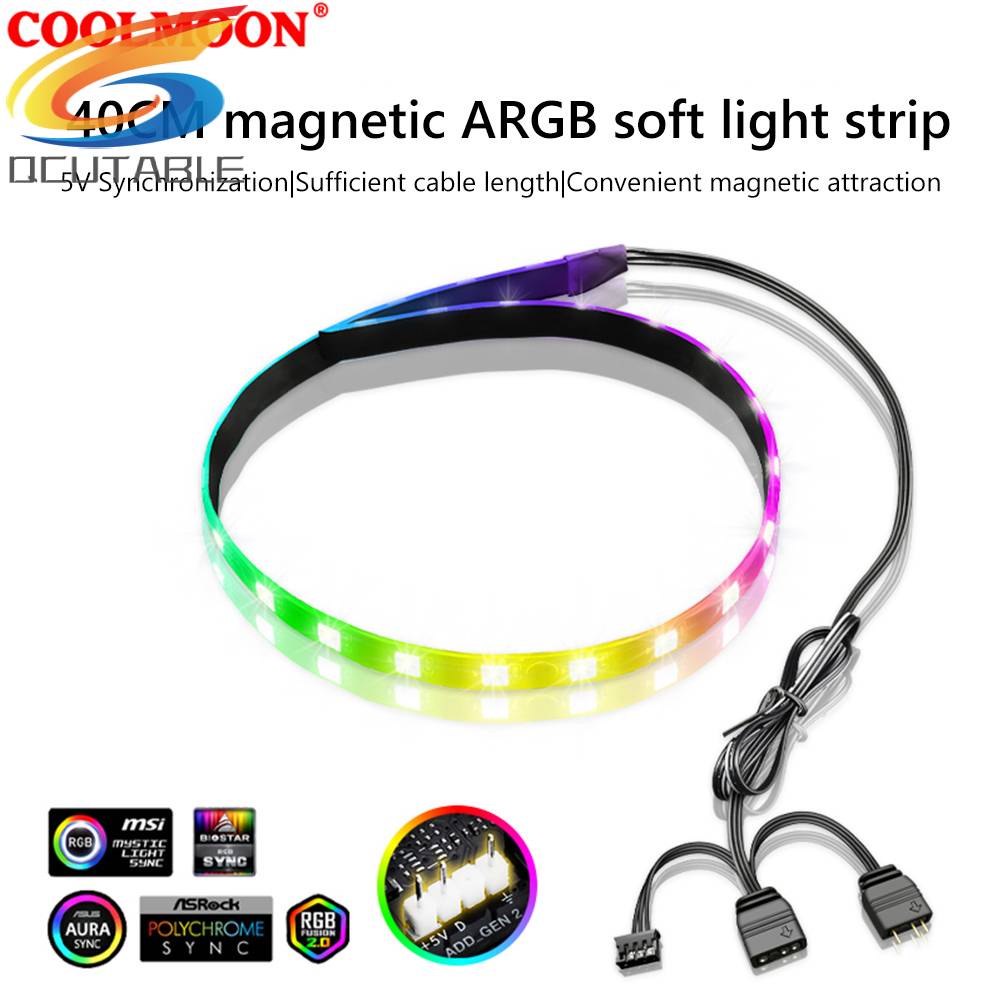 Thanh Đèn LED SATA 3PIN CM-LS40 5V ARGB 4pin Dành Cho Máy Tính