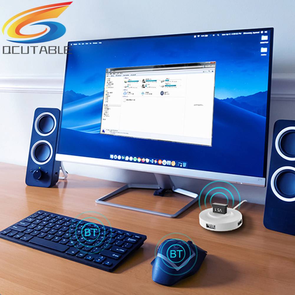 Usb Nhận Tín Hiệu Bluetooth 5.1 Cho Laptop PC