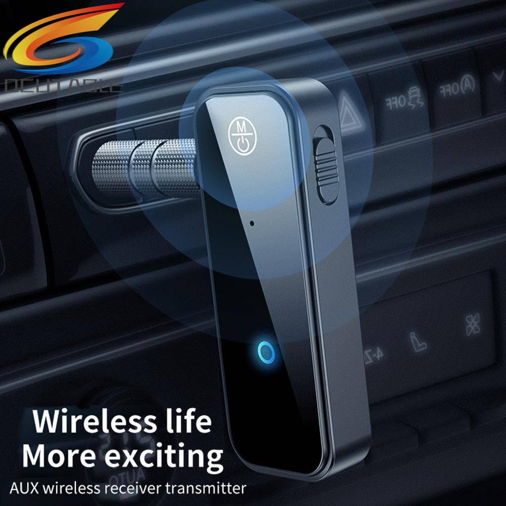 Thiết Bị Truyền Nhận Tín Hiệu Bluetooth 5.0 Jack 3.5mm Cho Xe Ô Tô