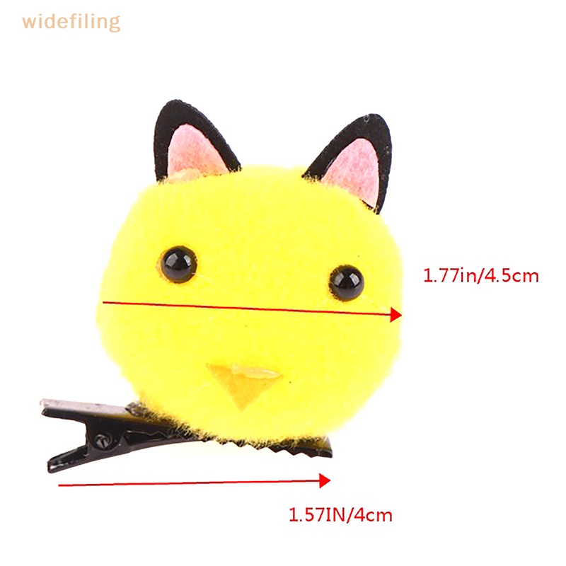 Kẹp Tóc Lò Xo Hình Gà Con 3D Vui Nhộn Cho Bé