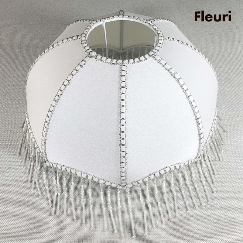 Vỏ Bọc Đèn Bàn Hình Vòm Thay Thế Kèm Tua Rua Trang Trí Đầu Giường Thanh Lịch