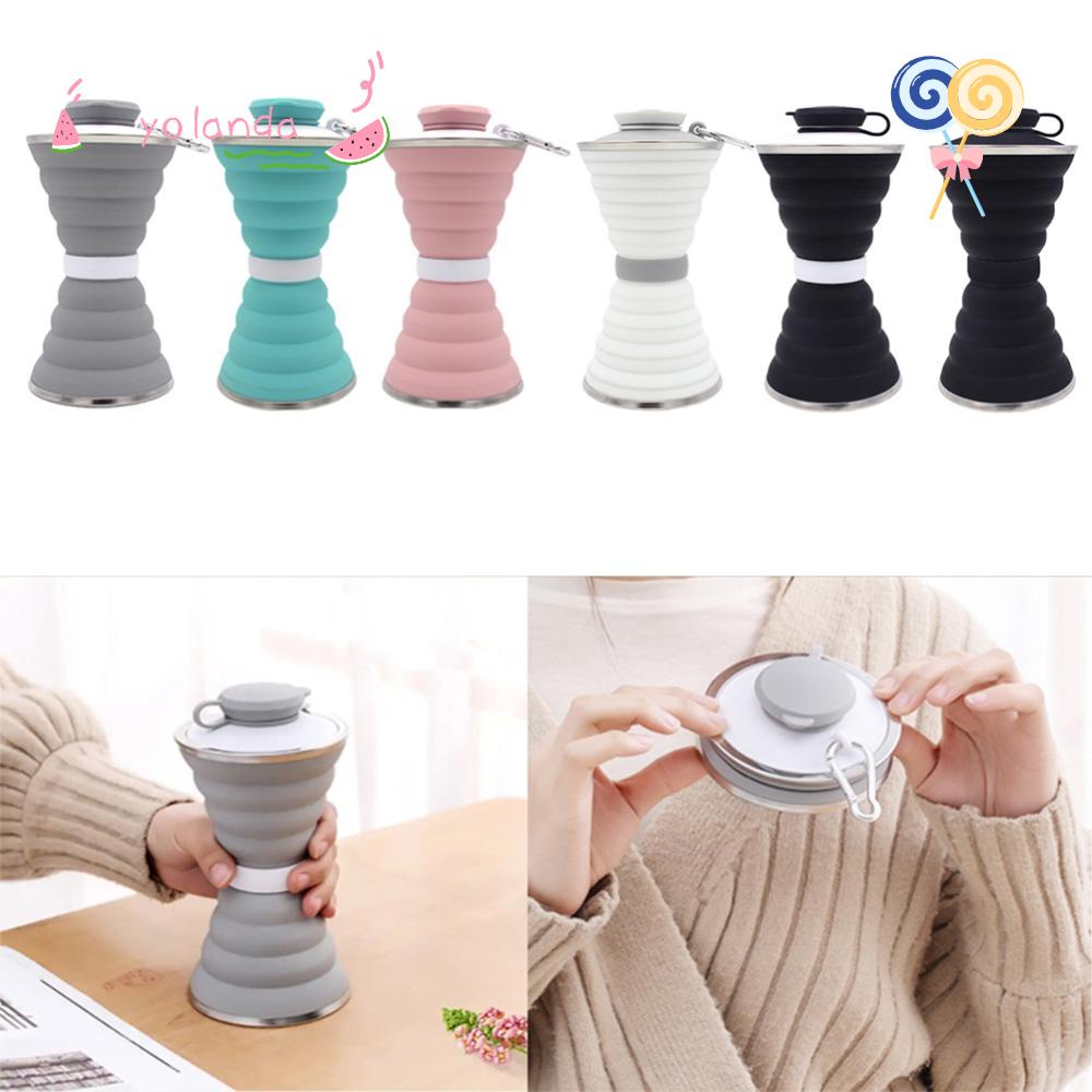 YOLA Cốc Uống Nước Có Thể Gấp Gọn Tiện Dụng Khi Đi Du Lịch