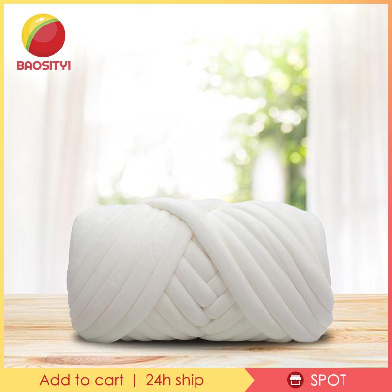 [Baosity1] Cuộn Len Dày 25M Sợi Mềm, Màu Xanh Lá Nhạt