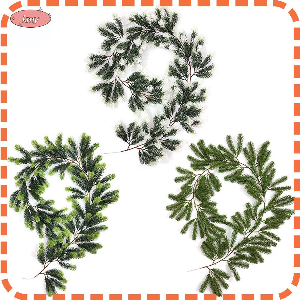KRNY Vòng Hoa Thông Giả Trang Trí Năm Mới