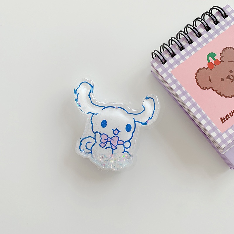 Giá Đỡ Điện Thoại Di Động Họa Tiết Hoạt Hình Lấp Lánh Xinh Xắn