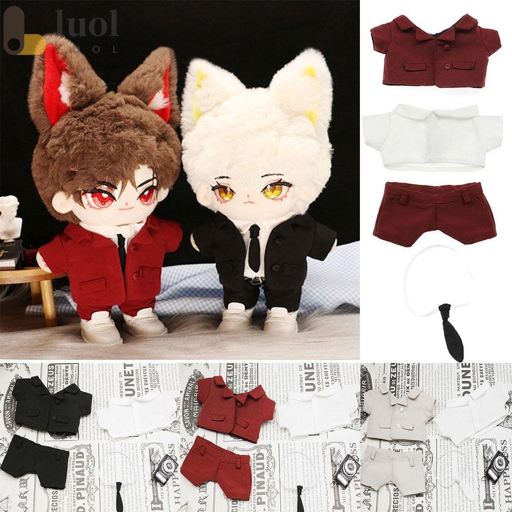 LUOL Set 4 Bộ Quần Áo Thời Trang Cho Búp Bê 20cm