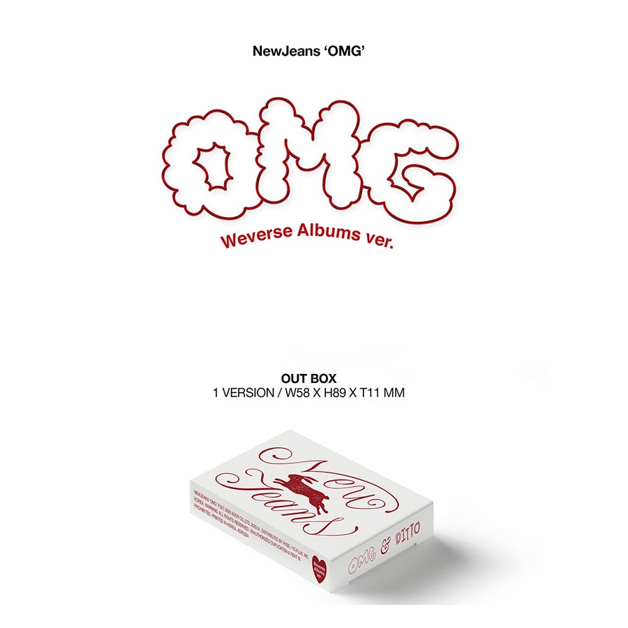 NewJeans - 1st single Album [OMG