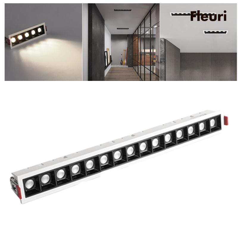 [Fleurir] Đèn LED Âm Trần Nhà Để Xe Có Thể Điều Chỉnh Ánh Sáng