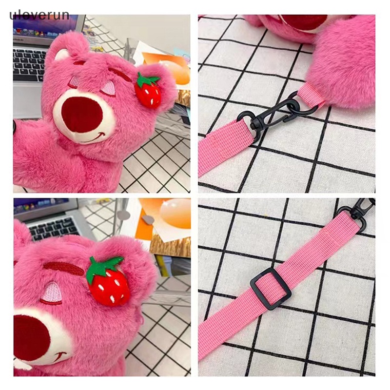 Túi Đeo Vai Nhồi Bông Kiểu Hoạt Hình Đáng Yêu Cho Bé