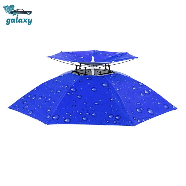 Galaxy Dù Câu Cá Hai Lớp Chống Gió Chống Tia Cực Tím