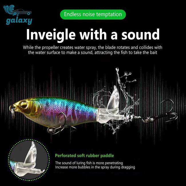 Galaxy Set 5 Mồi Câu Cá Giả 6g / 10g Chuyên Nghiệp