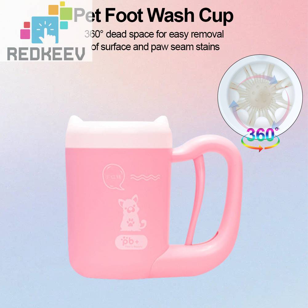 Bàn ChảI 360 Độ Vệ Sinh DấU Chân Cho Thú Cưng