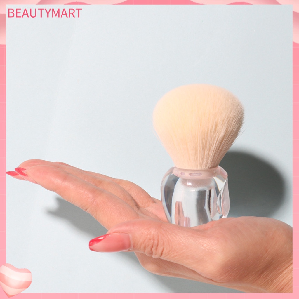 Cọ Trang Điểm Lông Mềm Thiết Kế Quả Táo Nhỏ Gọn Dễ Bắt Sáng