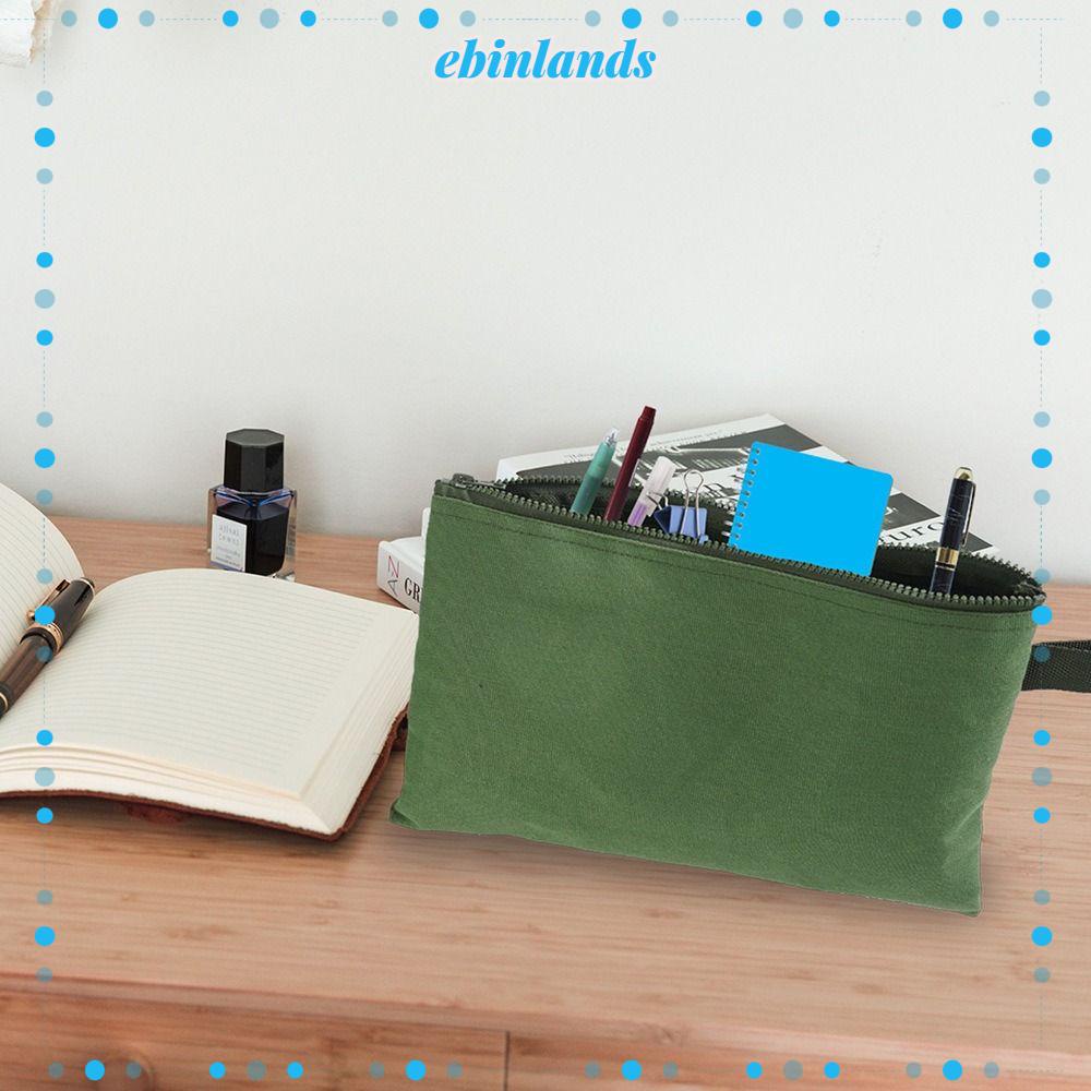 EBINLANDS Túi Đựng Dụng Cụ Đa Năng Có Khóa Kéo Tiện Lợi