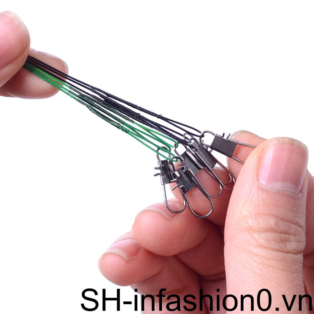 Set 10 Dây Chì Câu Cá 20cm 25cm 30cm