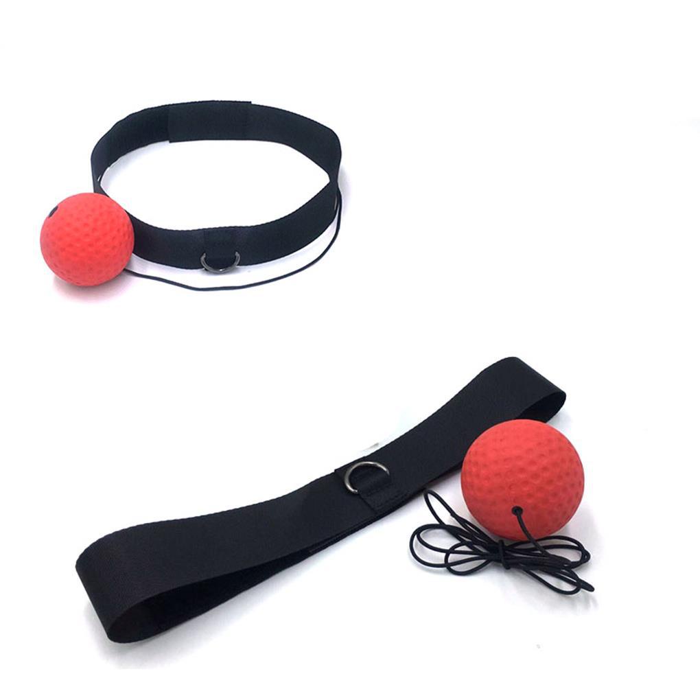 Bóng Phản Xạ Kèm Băng Đô Đeo Trán Tập Boxing Tiện Dụng