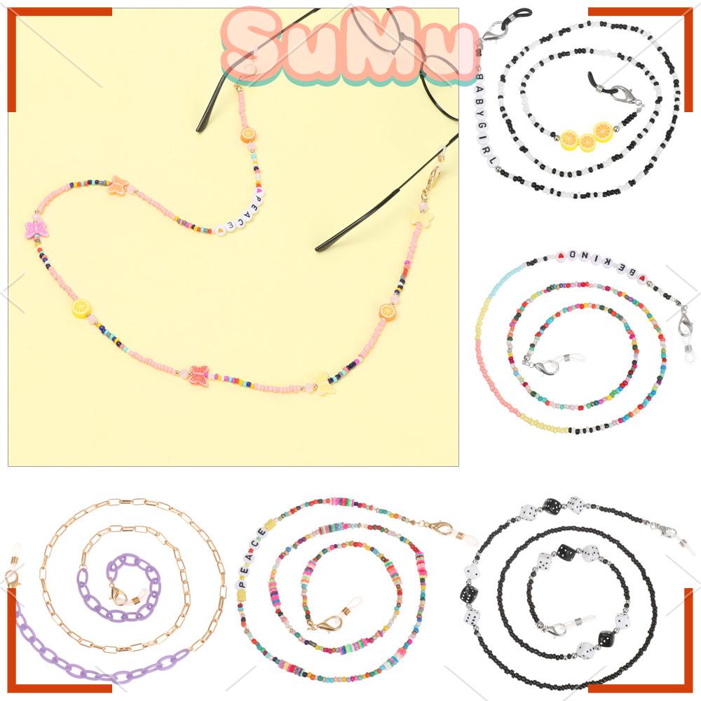 SUMU Dây Đeo Giữ Mắt Kính Chống Trượt Bằng Acrylic