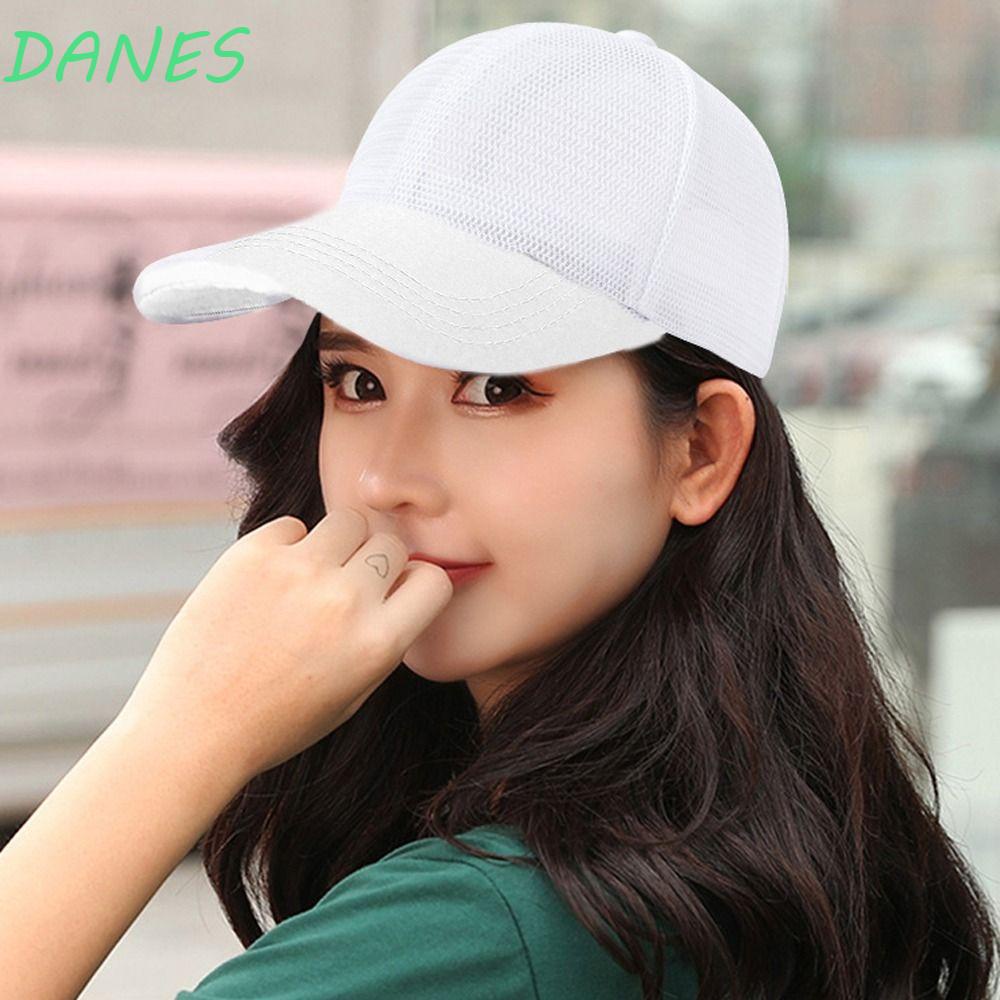 DANES Mũ Lưỡi Trai Phối Lưới Mỏng Thời Trang Đường Phố Cá Tính Cho Nam