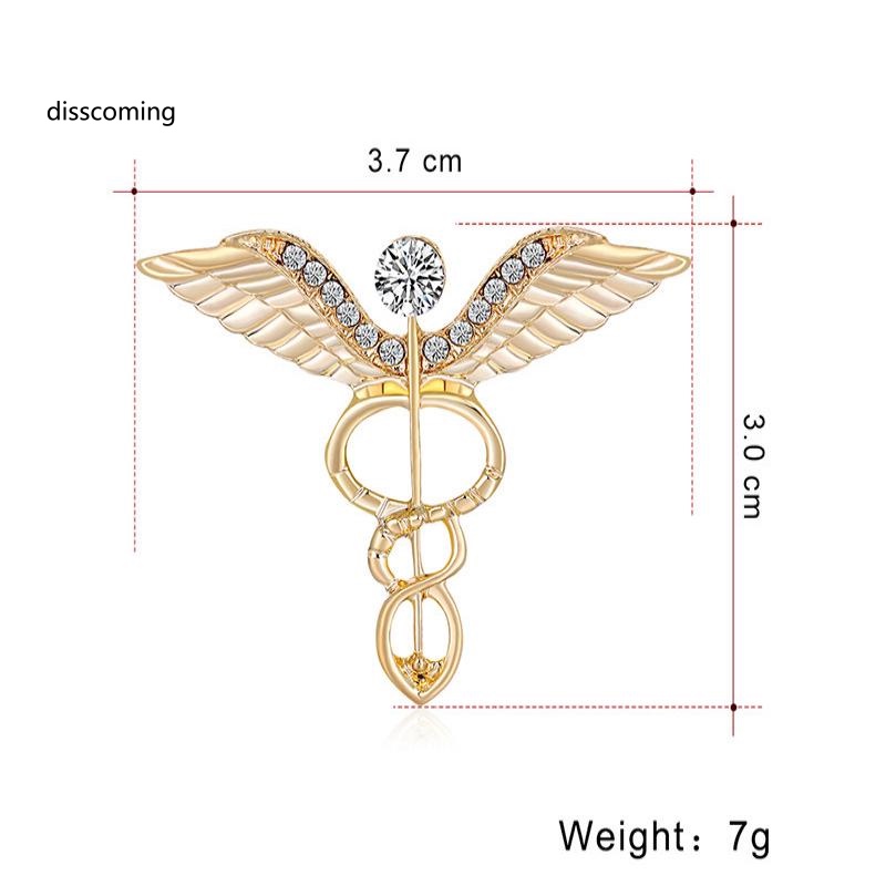 Sl| Ghim Cài Áo Hình Đôi Cánh Thiên Thần