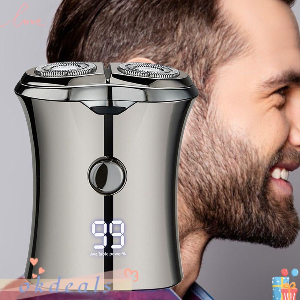 OKDEALS Máy Cạo Râu Mini Chống Thấm Nước IPX7 Tiện Dụng Mang Theo Du Lịch