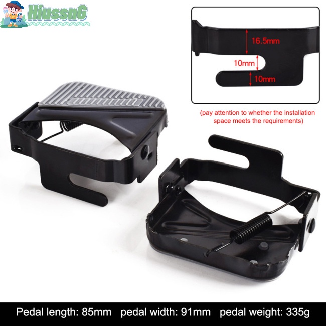 Bàn Đạp Để Chân Bằng Thép Carbon Cho Xe Đạp Leo Núi