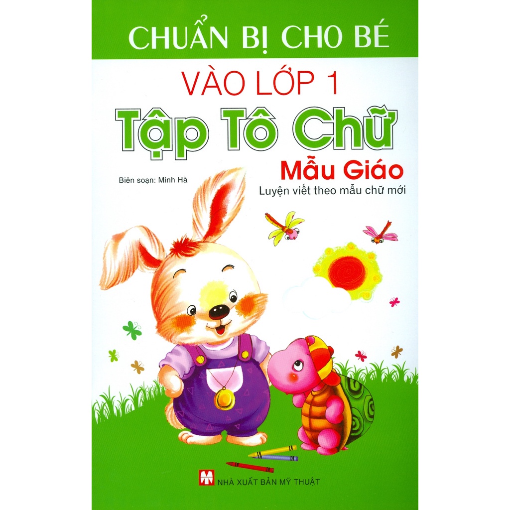 Sách Tập tô chữ mẫu giáo - Tân Việt - Bản Quyền