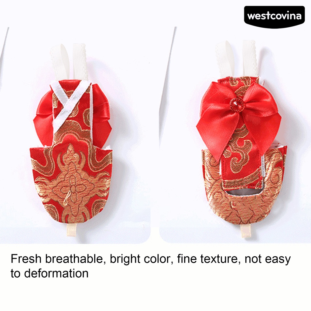 [COD]♞Tã Khăn Thắt Nơ Phong Cách Hanfu Cổ Điển Thời Trang Có Thể Điều Chỉnh Dành Cho Chim / Thú Cưng