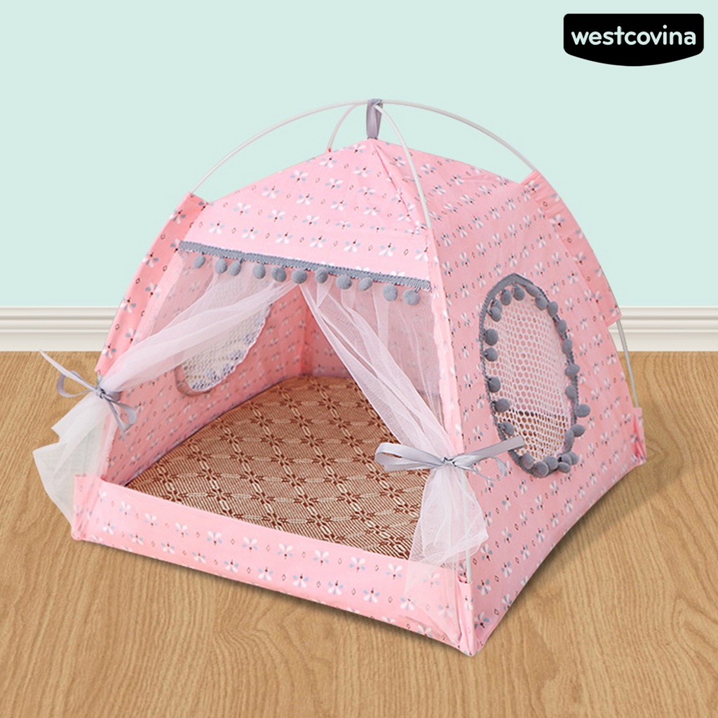 [COD]♞Nhà Vải Bản Rộng Siêu Mềm Mại In Họa Tiết Dễ Vệ Sinh Cho Thú Cưng